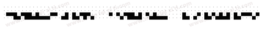 Moshun Dots Regular字体转换